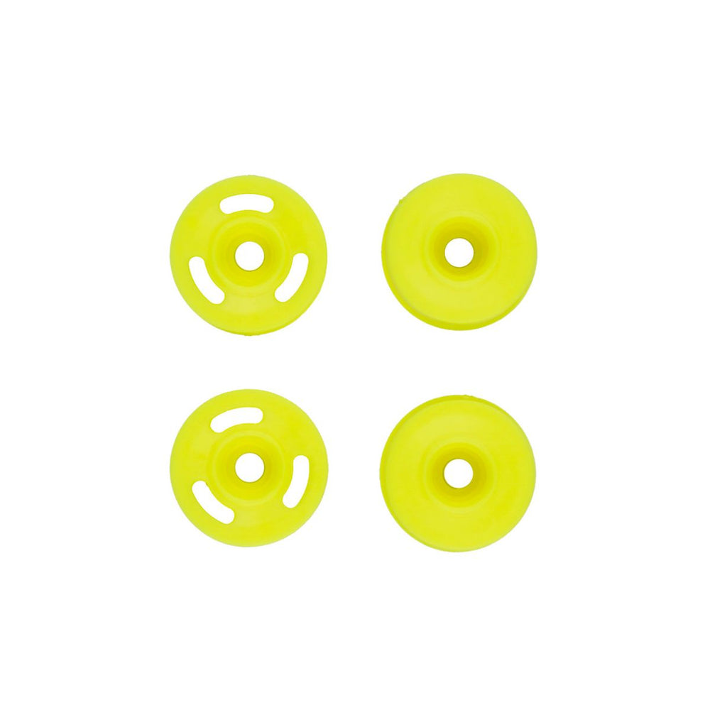 Team Associated RC28R Yellow Wheel Set – 1/28 Scale Upgrade