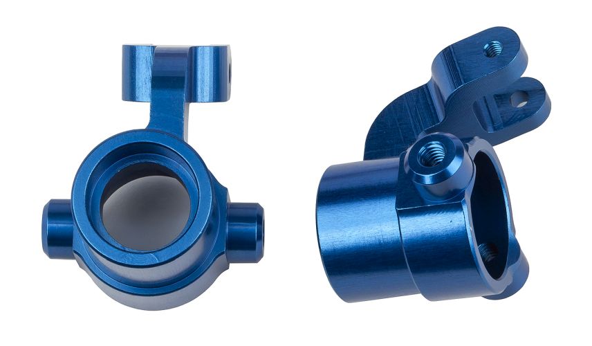 Team Associated SR7 FT Steering Blocks, Aluminum 26077 (ONLINE ORDER ONLY)