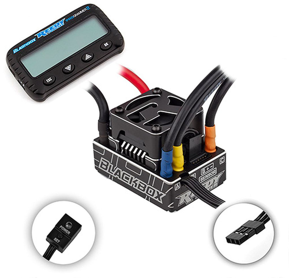 Team Associated Blackbox 880R Competition 1:8 ESC w/ Programmer2 27044 (ONLINE ORDER ONLY)