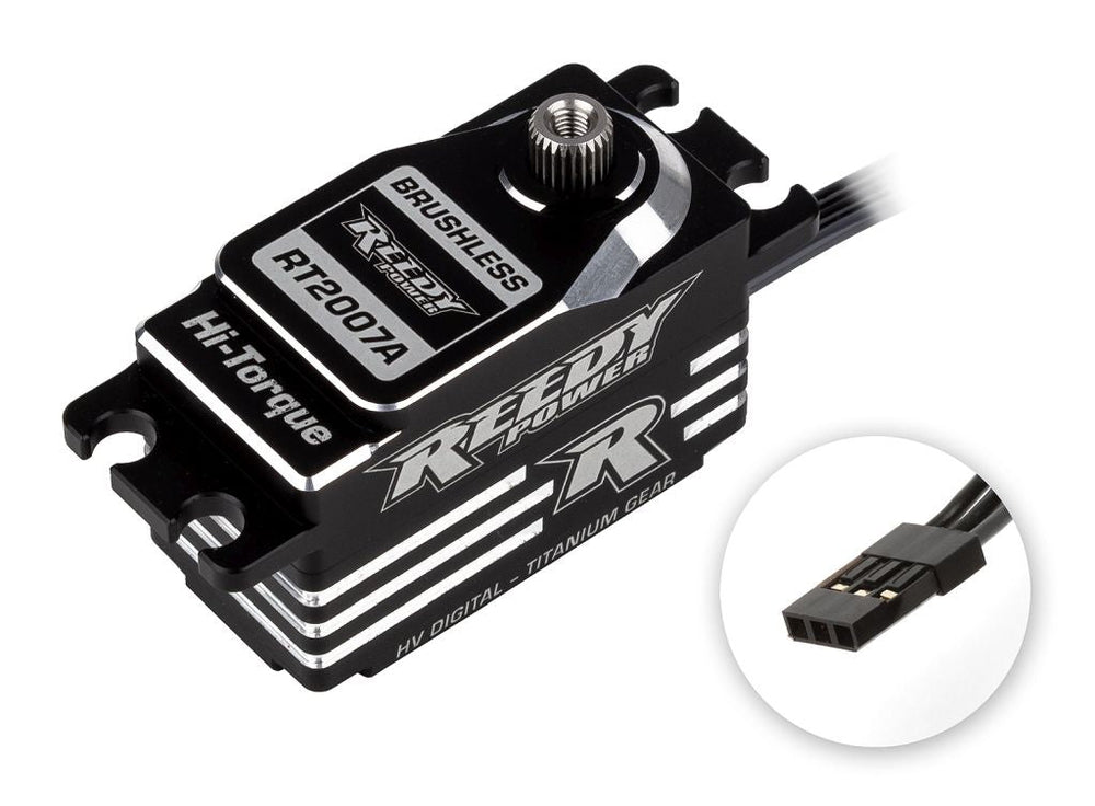 Team Associated Reedy RT2007A Low-Profile Titanium Gear HV Servo (ONLINE ORDER ONLY)