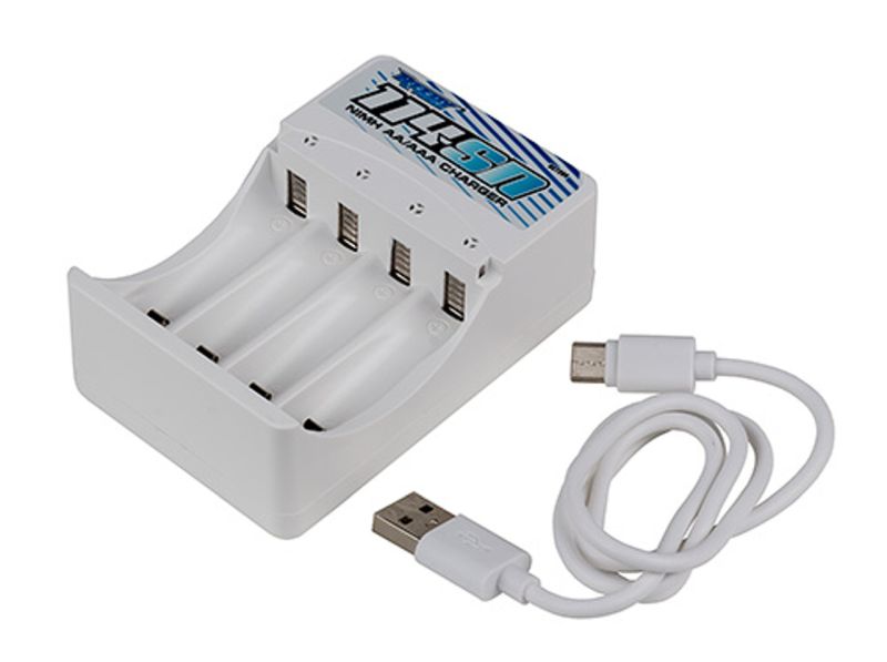 Team Associated Reedy 114-SN AA/AAA NiMH USB Charger 27204 (ONLINE ORDER ONLY)