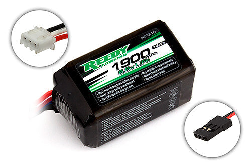 Team Associated Reedy LiFe PRO RX 1900mAh 6.6V Hump Style Receiver Battery (ONLINE ORDER ONLY)