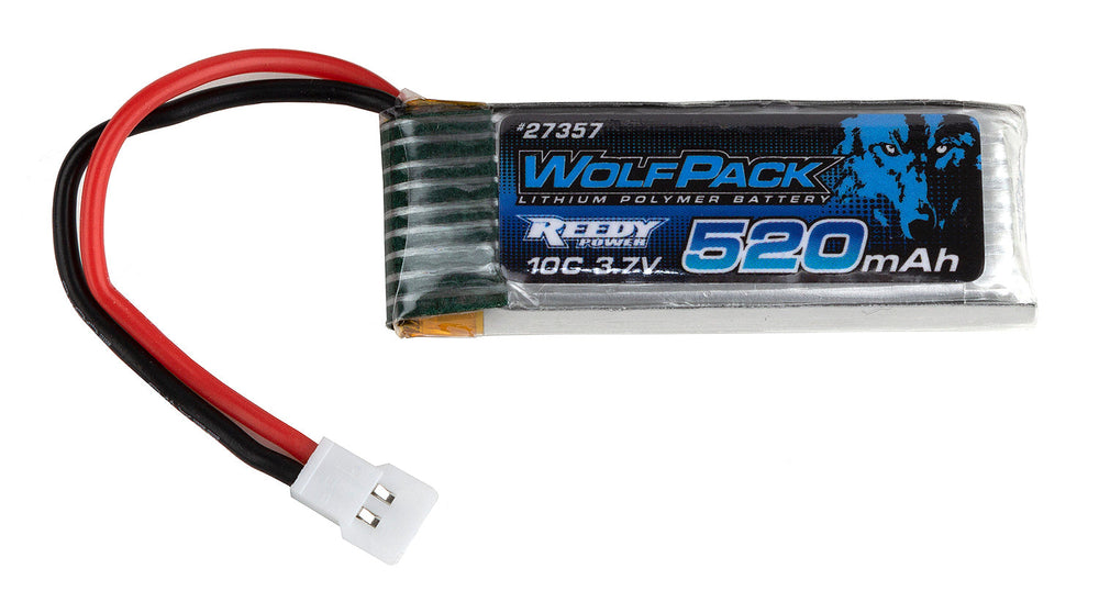 Team Associated WolfPack 520mAh 3.7V 10C LiPo Battery for Enduro24 (ONLINE ORDER ONLY)