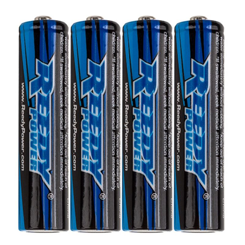 Team Associated Reedy AAA 800mAh 1.2V NiMH Rechargeable Batteries, (4) 27398 (ONLINE ORDER ONLY)