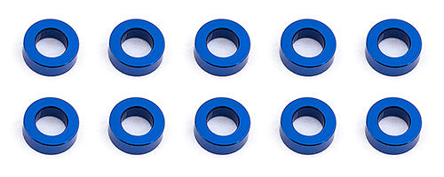 Team Associated Ballstud Washers 5.5 x 2.0mm Blue Aluminum (10) (ONLINE ORDER ONLY)