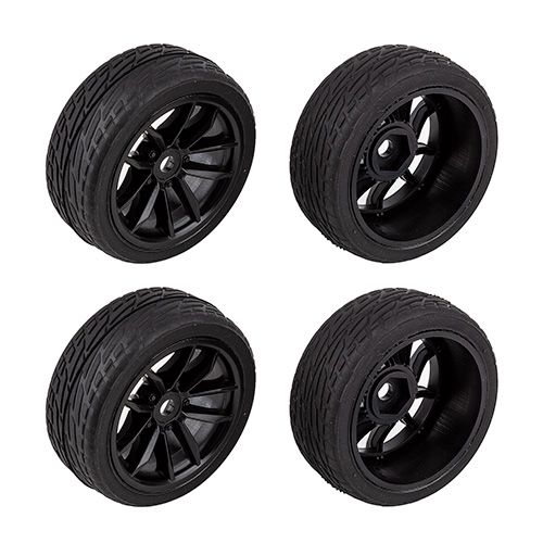 Team Associated Apex2 Sport Nissan Z Wheels and Tires Mounted (ONLINE ORDER ONLY)
