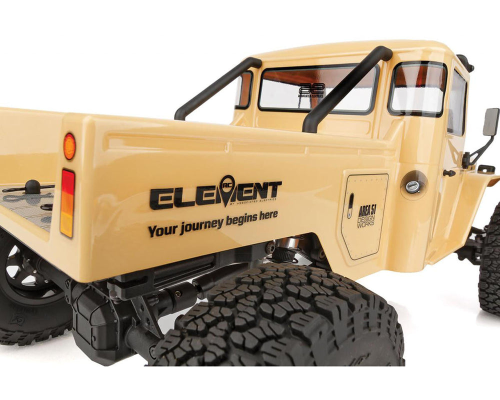 Element Enduro Zuul 1/10 Rock Crawler 4WD Trail Truck RTR Tan ASC40124 (ONLINE ORDER ONLY)