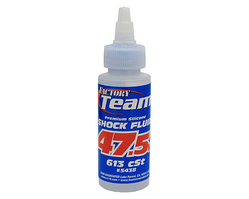 Team Associated 47.5Wt Silicone Shock Oil 2oz (ONLINE ORDER ONLY)