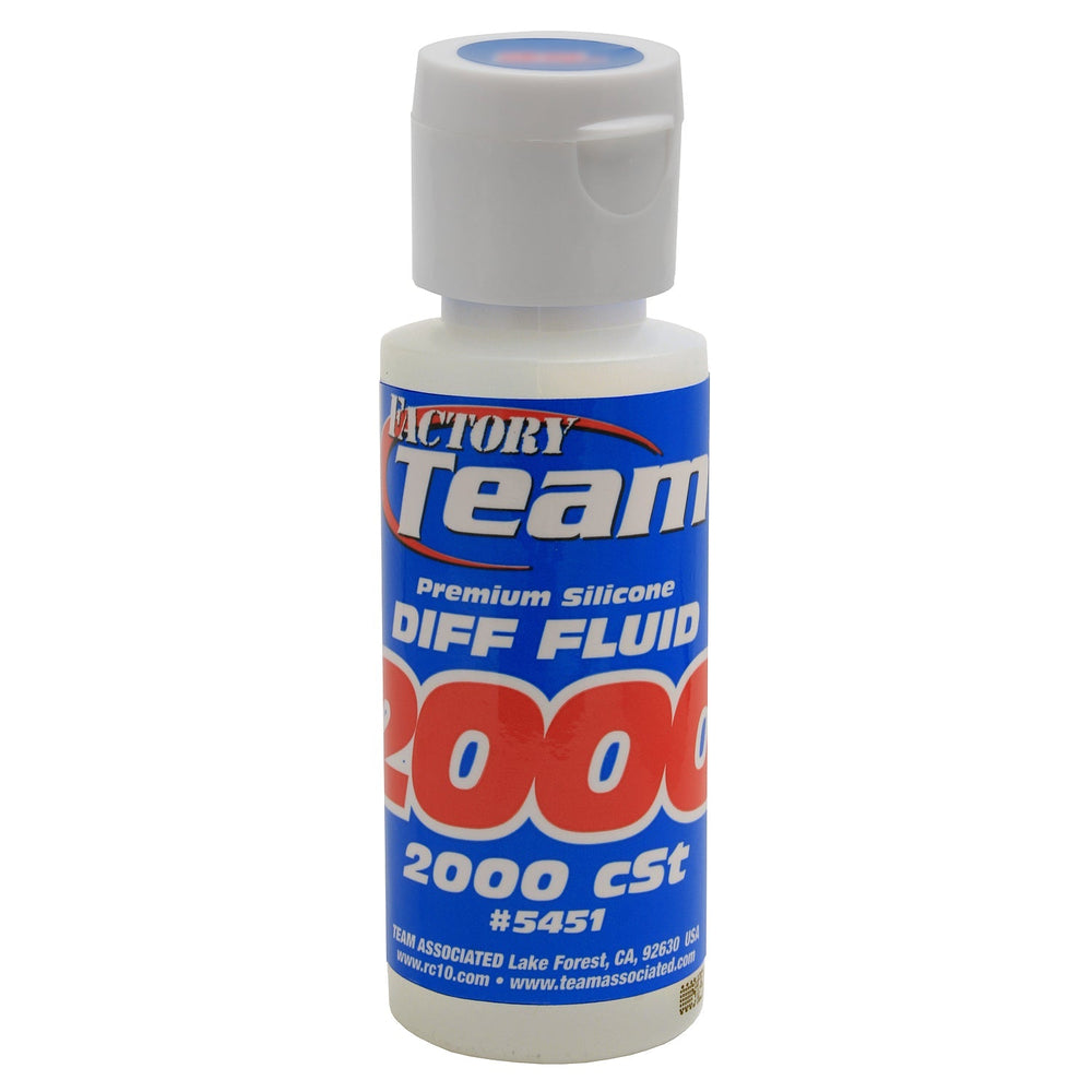 Team Associated Silicone Diff Fluid 2000 cSt 2oz (ONLINE ORDER ONLY)