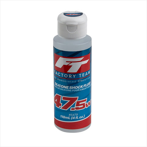 Team Associated 47.5Wt Silicone Shock Oil 4oz Bottle (613 cSt) (ONLINE ORDER ONLY)