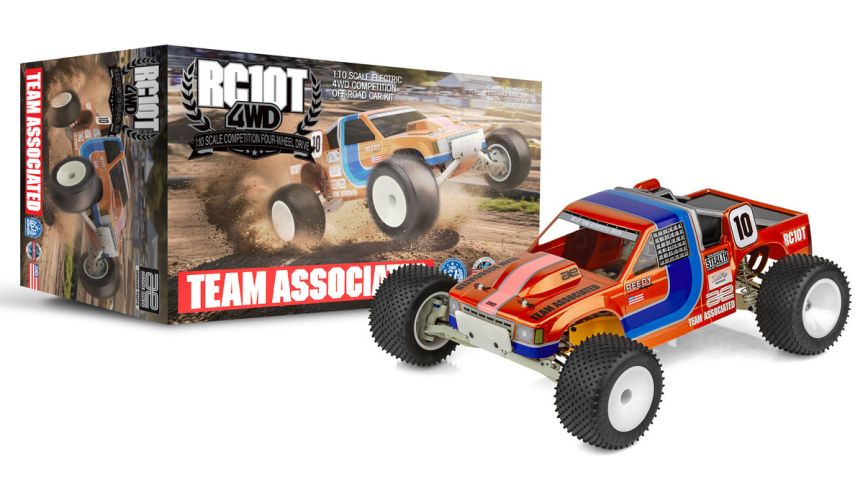 Team Associated RC10T 1/10 Electric 4WD Vintage Off-Road Stadium Truck Kit 6048 (ONLINE ORDER ONLY)