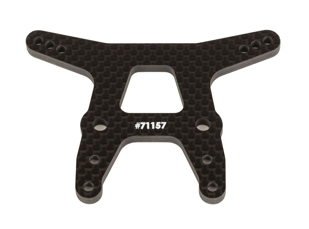 Team Associated RC10T6.4 Front Shock Tower Gull Wing Carbon Fiber (ONLINE ORDER ONLY)