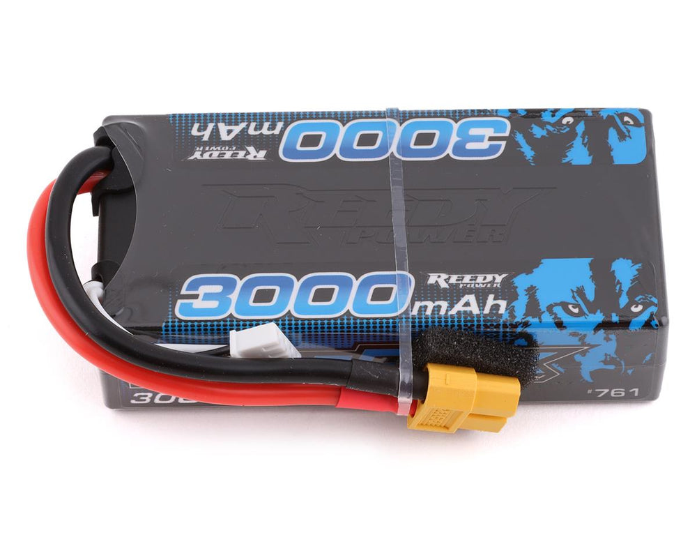 Reedy WolfPack 3S Hard Case Shorty 30C LiPo Battery 11.1V/3000mAh XT60 Connector (ONLINE ORDER ONLY)