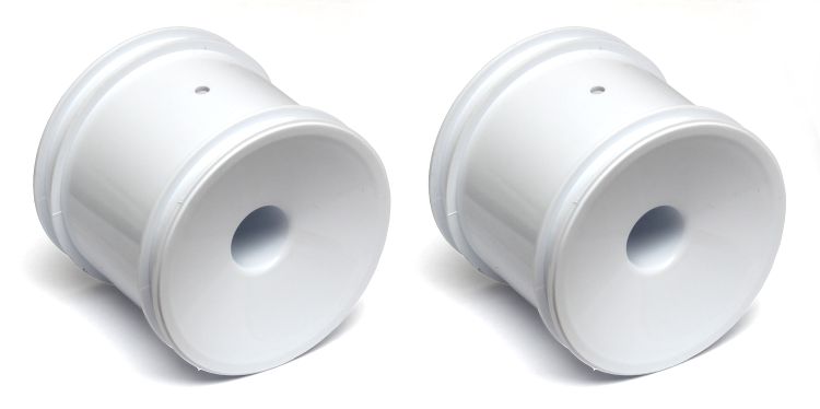 Team Associated Truck Hex Wheel White (ONLINE ORDER ONLY)