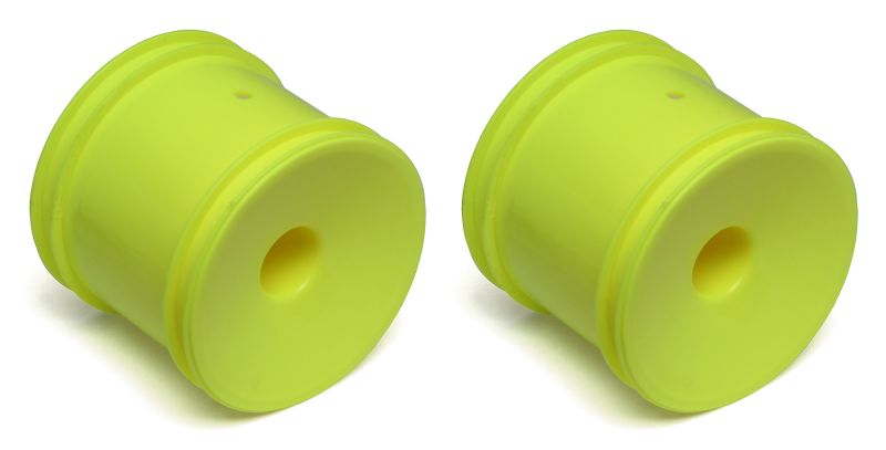 Team Associated Truck Hex Wheel Yellow (ONLINE ORDER ONLY)