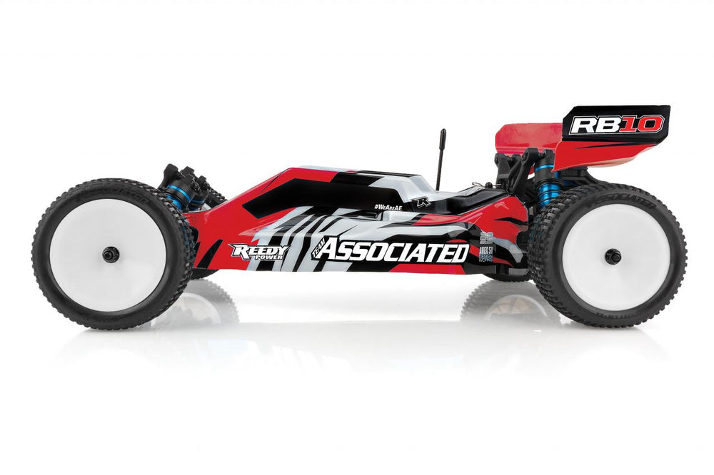 Team Associated RB10 1/10 Scale 2WD Electric Off-Road Buggy RTR (Red)