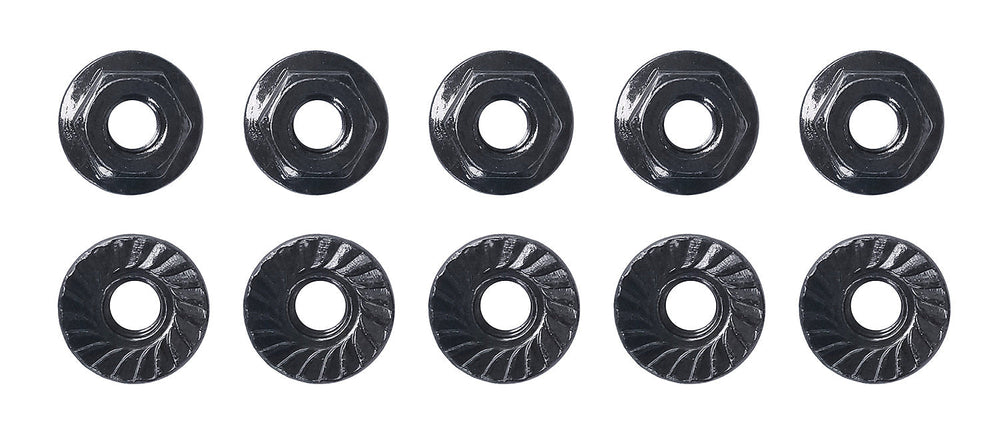 Team Associated M4 Low Profile Serrated Steel Wheel Nuts (ONLINE ORDER ONLY)