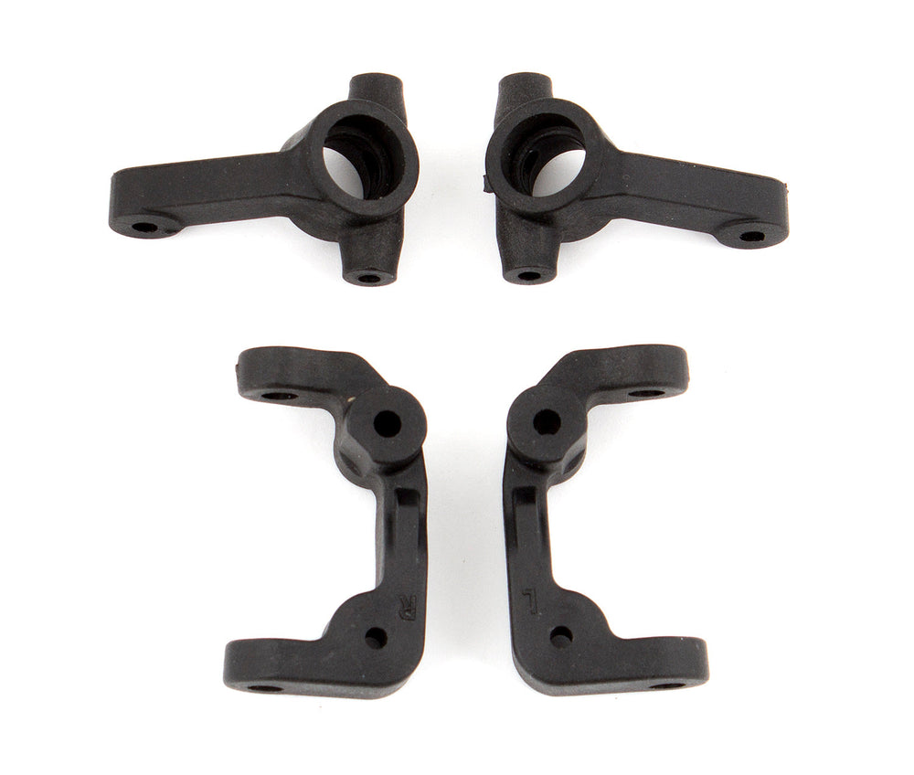Team Associated Caster and Steering Blocks Fits ProSC10 Reflex DB10 and Trophy Rat (ONLINE ORDER ONLY)
