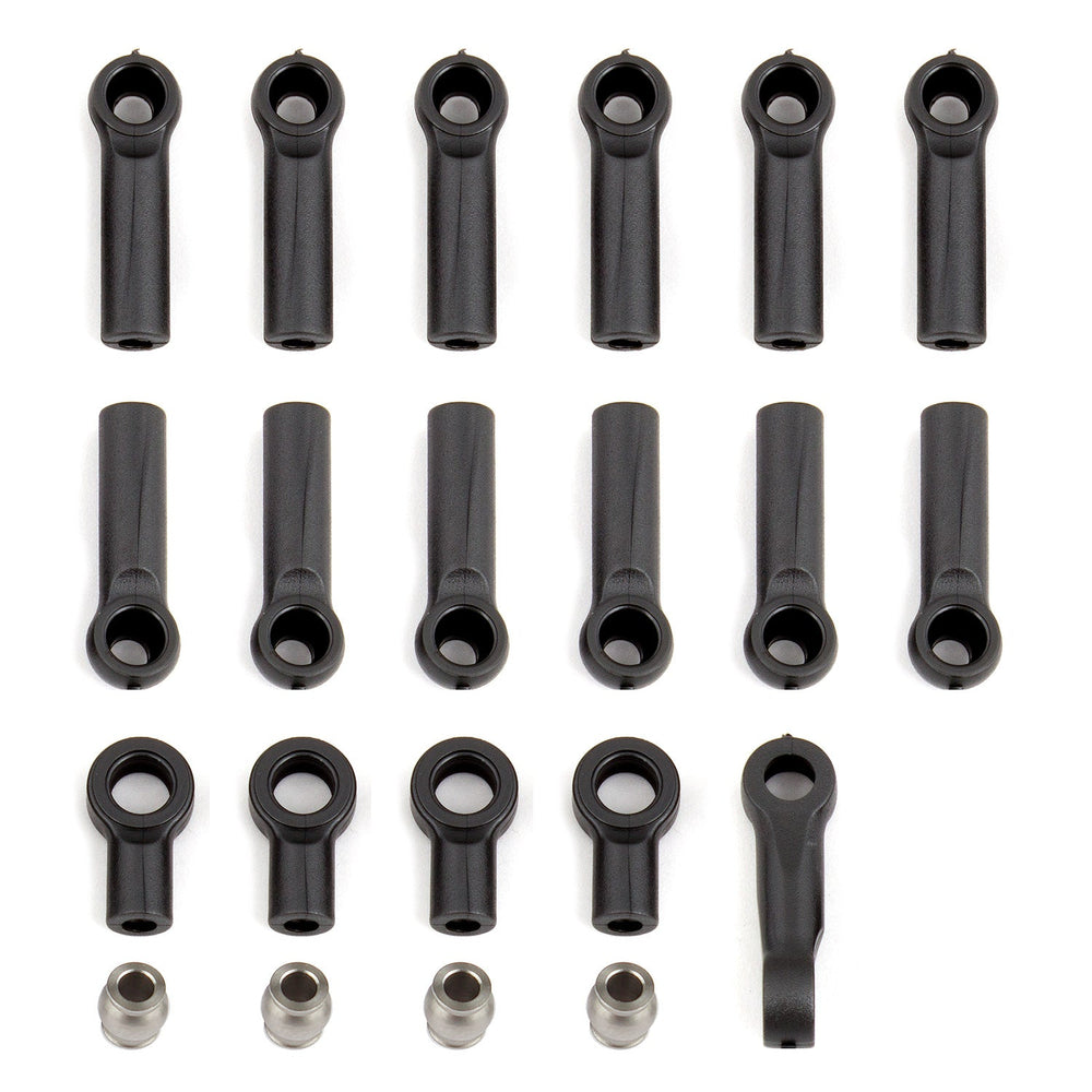 Team Associated Ball Cups Rod Ends and Steering Link Fits ProSC10 Reflex DB10 and Trophy Rat (ONLINE ORDER ONLY)