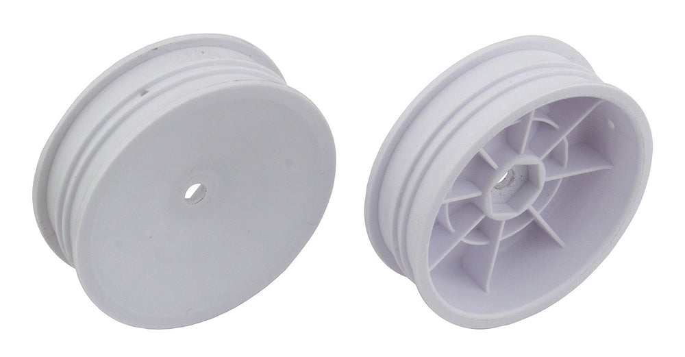 Team Associated Slim 2.2 Front Wheels White - B6 Series 2WD Racing Wheels