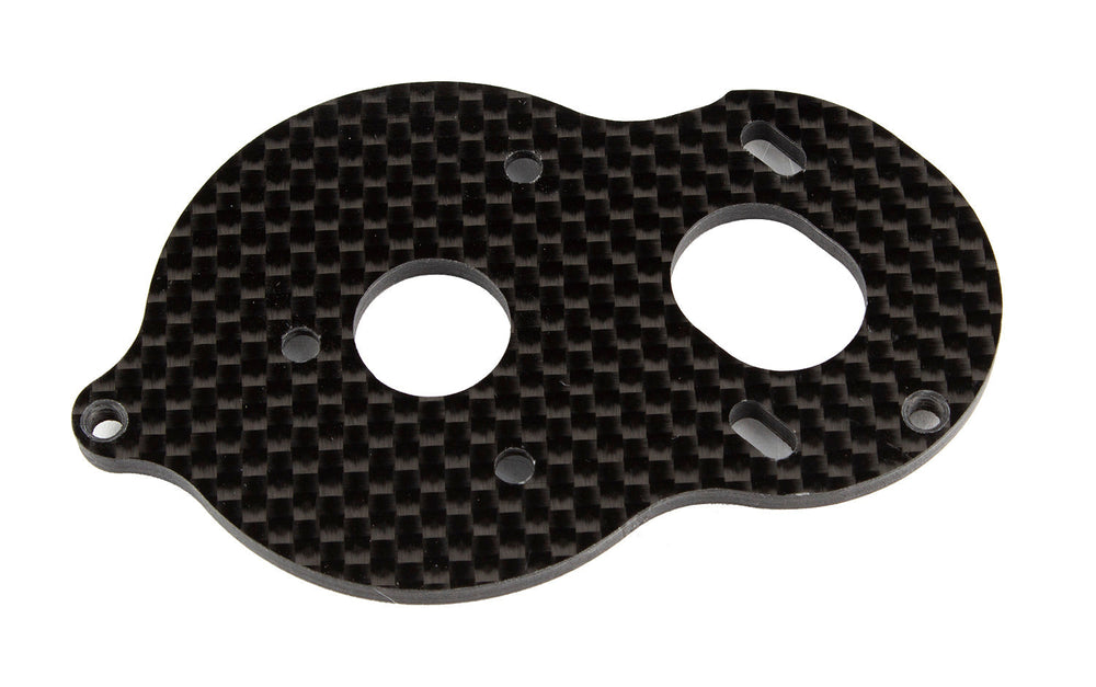 Team Associated Factory Team Carbon Fiber Standup Motor Plate for B6.1 (ONLINE ORDER ONLY)