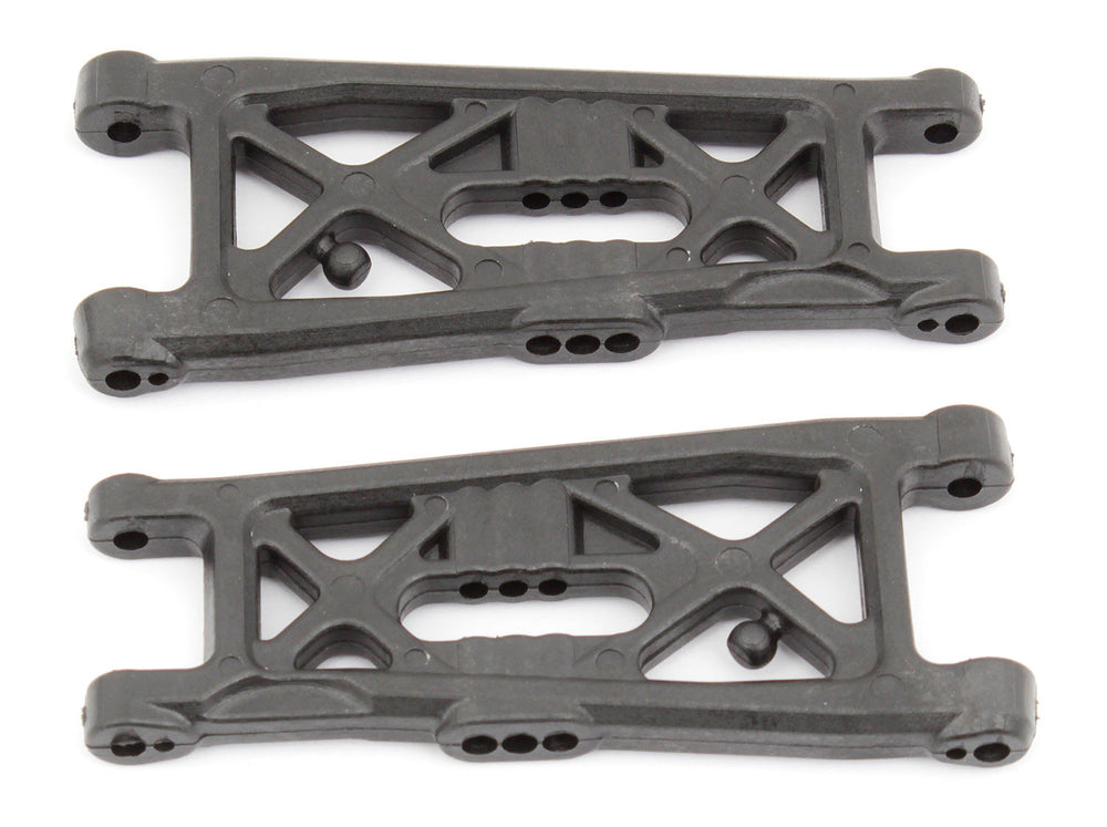 Team Associated RC10B6 Factory Team Front Suspension Arms Flat Carbon Fiber (ONLINE ORDER ONLY)
