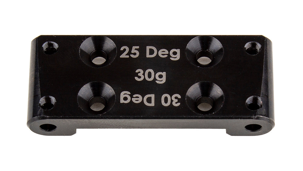 Team Associated RC10B6 Factory Team Steel Bulkhead; 25/30 Degree 30g (ONLINE ORDER ONLY)