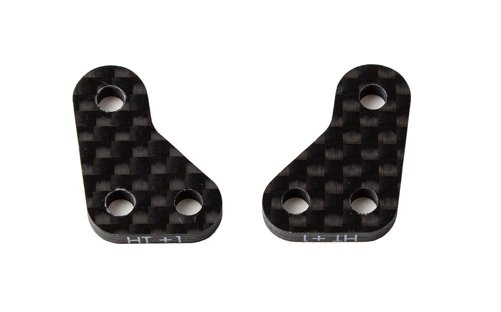 Team Associated RC10B6.3 Factory Team Carbon Fiber Steering Block Arms HT +1 (ONLINE ORDER ONLY)