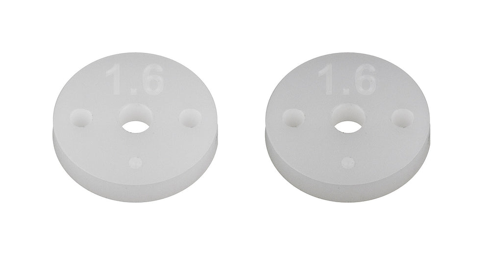 Team Associated Factory Team 13mm Shock Pistons 2.5mm 2x1.6 B6.4