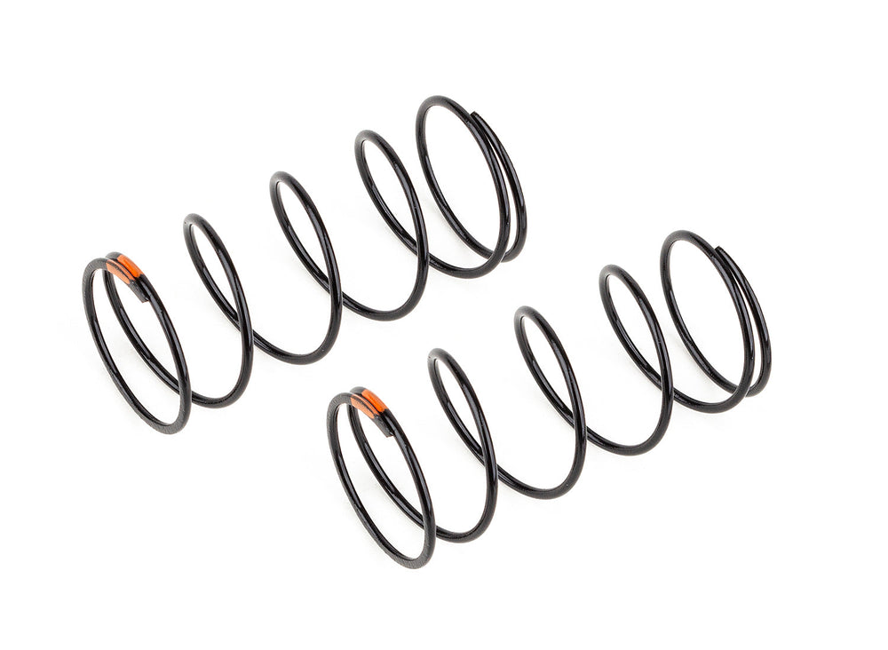 Team Associated 13mm Front Shock Springs Orange 4.3lb/in L44 6.0T 1.2D B6.4 (ONLINE ORDER ONLY)