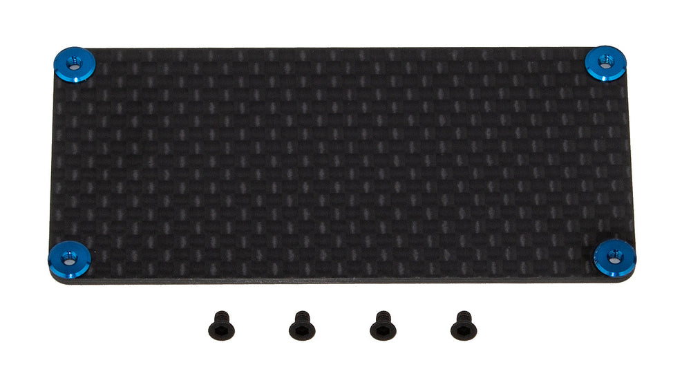 Team Associated RC10B6.4 Factory Team ESC Weight Carbon Fiber (ONLINE ORDER ONLY)