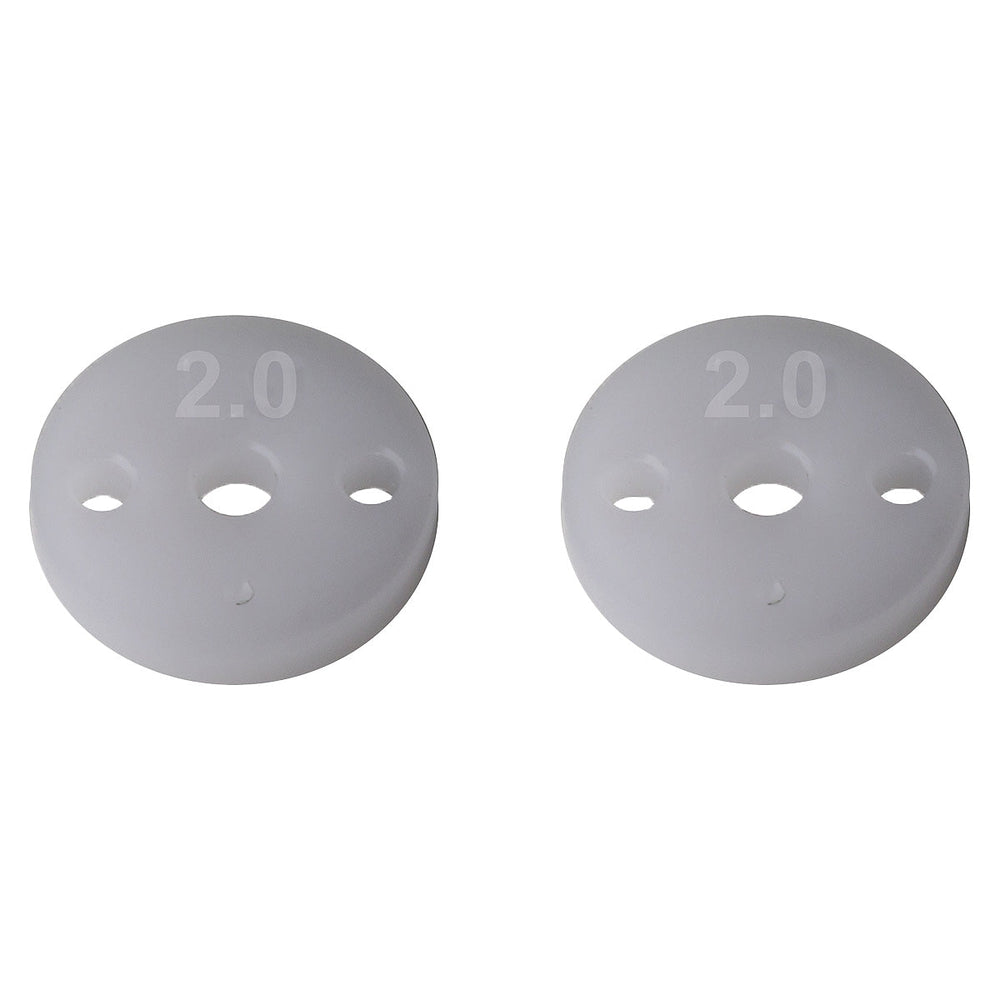 Team Associated 13mm Shock Pistons, 2.5mm, 2x2.0 92429 (ONLINE ORDER ONLY)