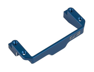 Team Associated RC10B7 FT One-Piece Servo Mount, Blue Aluminum 92456 (ONLINE ORDER ONLY)