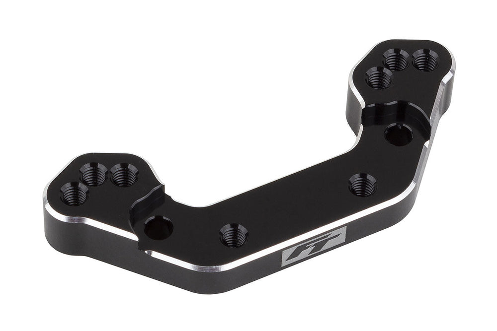 Team Associated RC10B7 FT Ballstud Mount, +2mm, Black Aluminum 92478 (ONLINE ORDER ONLY)