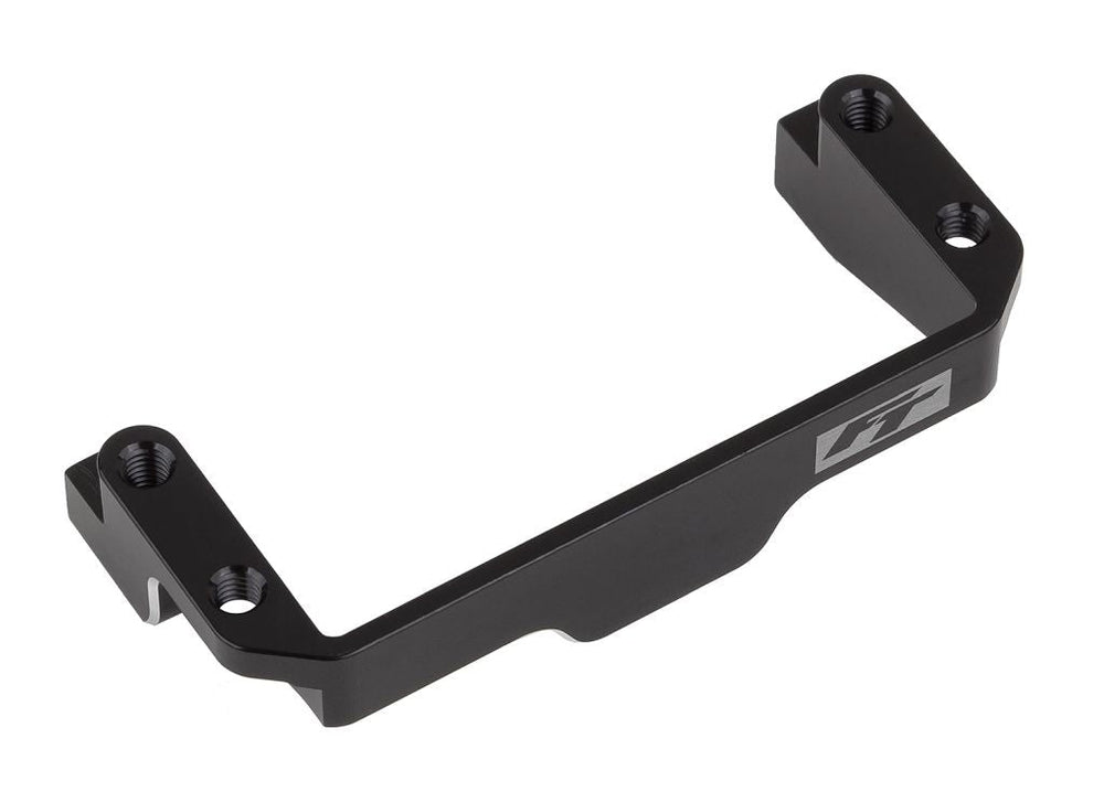 Team Associated RC10B7 FT One-Piece Servo Mount, Black Aluminum 92480 (ONLINE ORDER ONLY)