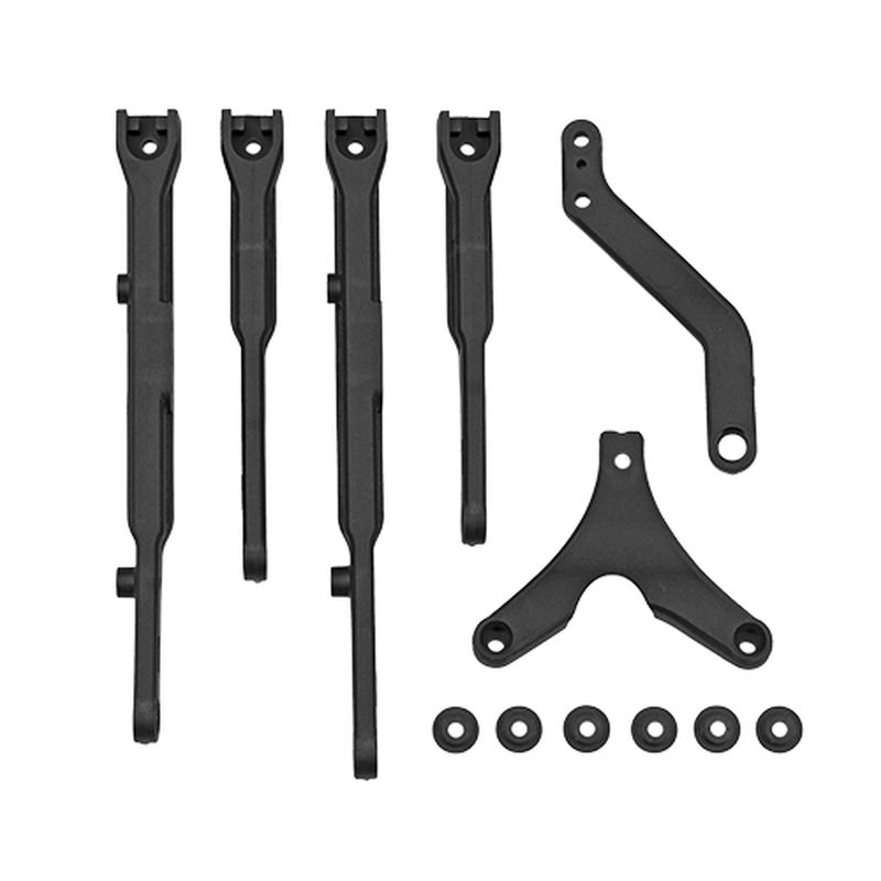Team Associated RC10B84 Chassis Braces  92503 (ONLINE ORDER ONLY)