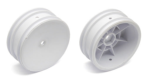 Team Associated 2WD Front Wheels 2.2 in 12 mm Hex White for RB10 B5M B6 B6D B6.1 B6.1D (ONLINE ORDER ONLY)