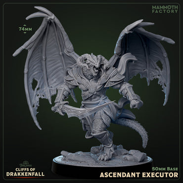 Ascendant Executor (Male Winged Dragonborn Commander) (ONLINE ORDER ONLY)