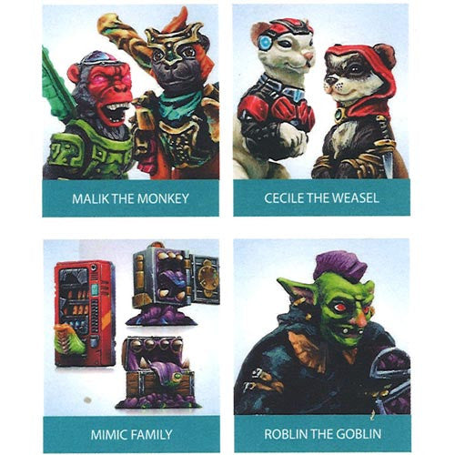 Dungeons & Lasers: Animal Companions Set (ONLINE ORDER ONLY)