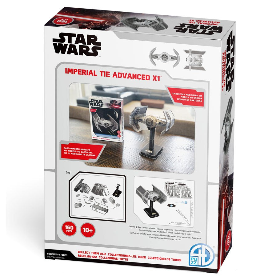 4D Model Kit: Star Wars - Imperial TIE Advanced X1 (ONLINE ORDER ONLY)