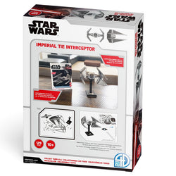 4D Model Kit: Star Wars - Imperial TIE Interceptor (ONLINE ORDER ONLY)