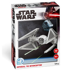 4D Model Kit: Star Wars - Imperial TIE Interceptor (ONLINE ORDER ONLY)