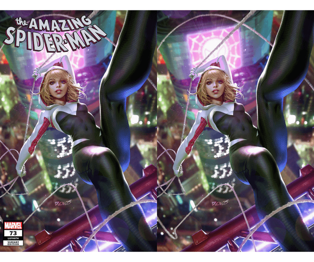 Amazing Spider-Man #73 Derrick Chew Spider-Gwen GGA Variant Sinw (09/08/2021) Marvel (ONLINE ORDER ONLY)