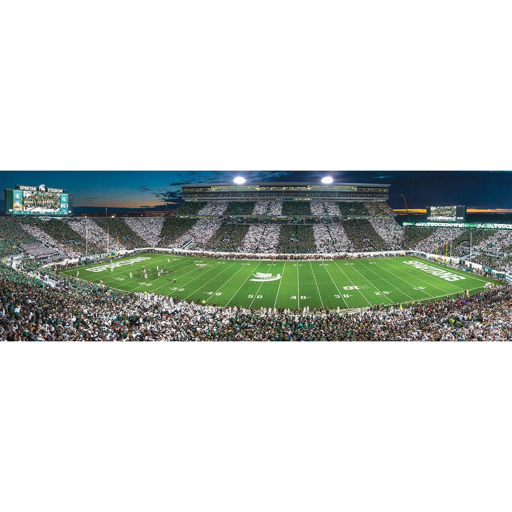 Michigan State Spartans - 1000 Piece Panoramic Jigsaw Puzzle (ONLINE ORDER ONLY)