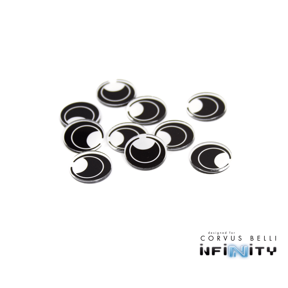 Full Color Infinity Faction Markers, 25mm (Bag of 10)