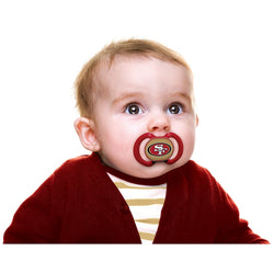 San Francisco 49ers - Pacifier 2-Pack (ONLINE ORDER ONLY)