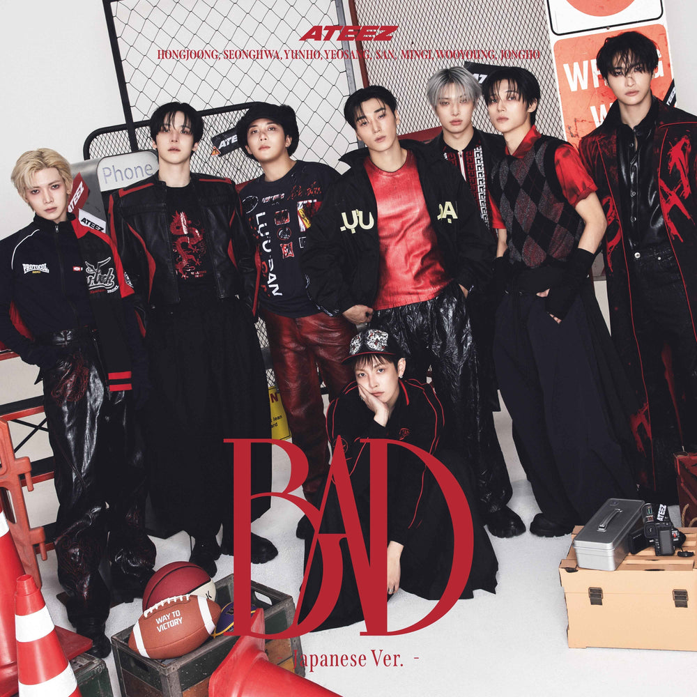 PRE-ORDER Ateez - Bad (Japanese Ver.) [Standard Edition] [CD+Photobook] [CD] (ONLINE ORDER ONLY)