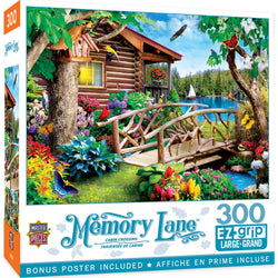 Memory Lane - Cabin Crossing 300 Piece EZ Grip Jigsaw Puzzle (ONLINE ORDER ONLY)
