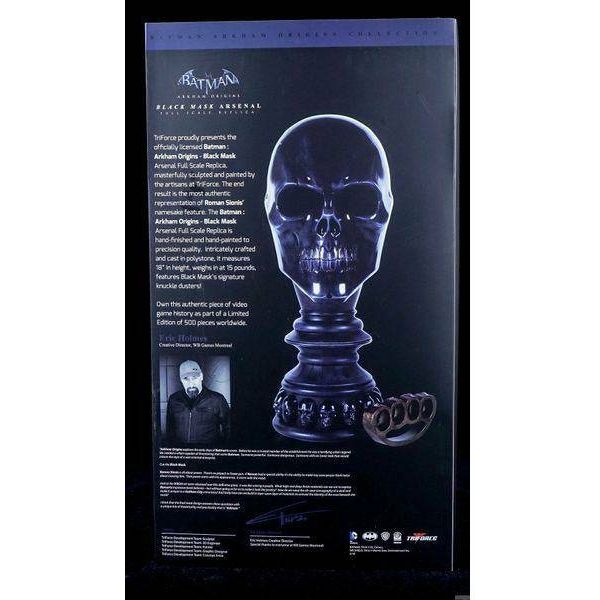 Project Triforce Batman: Arkham Origins - Black Mask Arsenal 1:1 Scale Replica (Online Order Only)