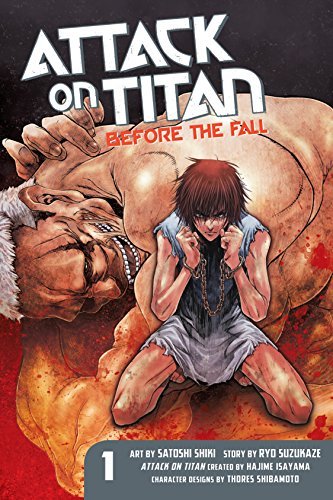 Attack on Titan Before The Fall Hardcover Light Novel (Online Order Only)
